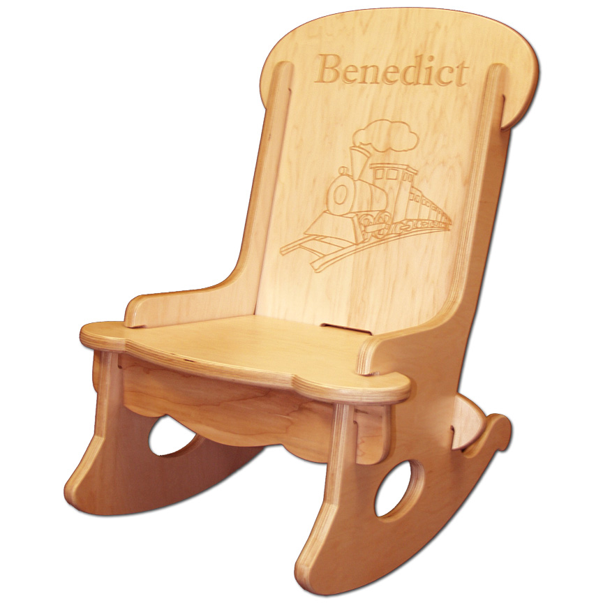 Personalized Wooden Rocking Chairs