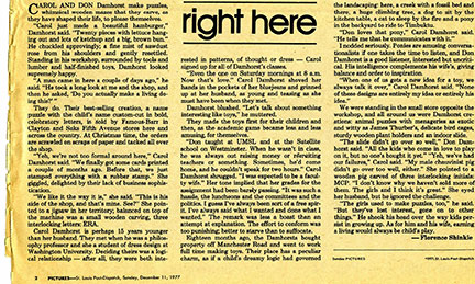 1977 St. Louis Post Dispatch Article