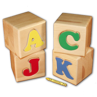 Learning Letter Blocks