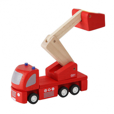 TRUCK FURNITURE CHILD STOOL ① Firetruck Name Puzzle Stool - Damhorst Toys & Puzzles Inc Store