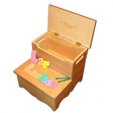 Two step cheap puzzle stool