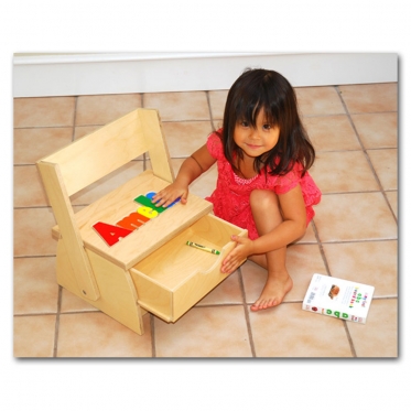 Step 'n Store Name Puzzle Stool - Damhorst Toys & Puzzles Inc Store