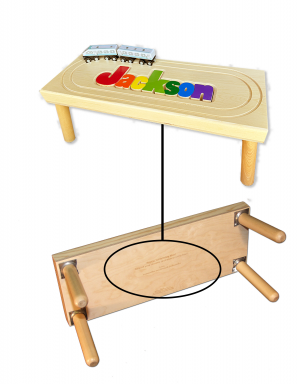 2 Car Locomotive Name Puzzle Stool - Damhorst Toys & Puzzles Inc Store