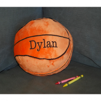 Personalized Embroidered Basketball Pillow