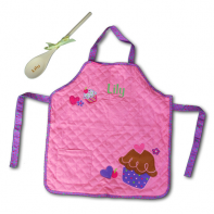 Personalized Cupcake Apron and Spoon